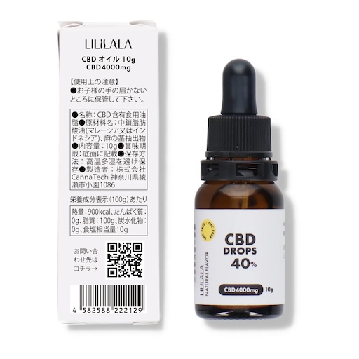 CBD by CannaTech　LILILALA CBD 40%