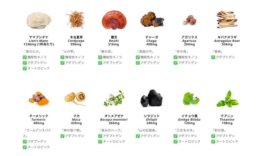 アダプトラテ 成分