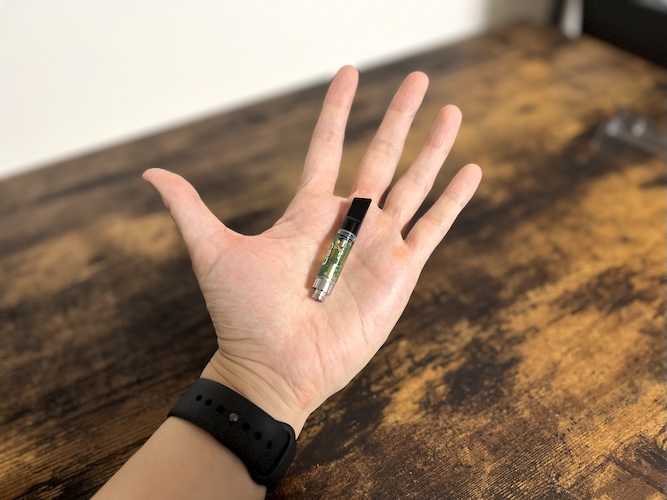 内容量が1mlのカートリッジ